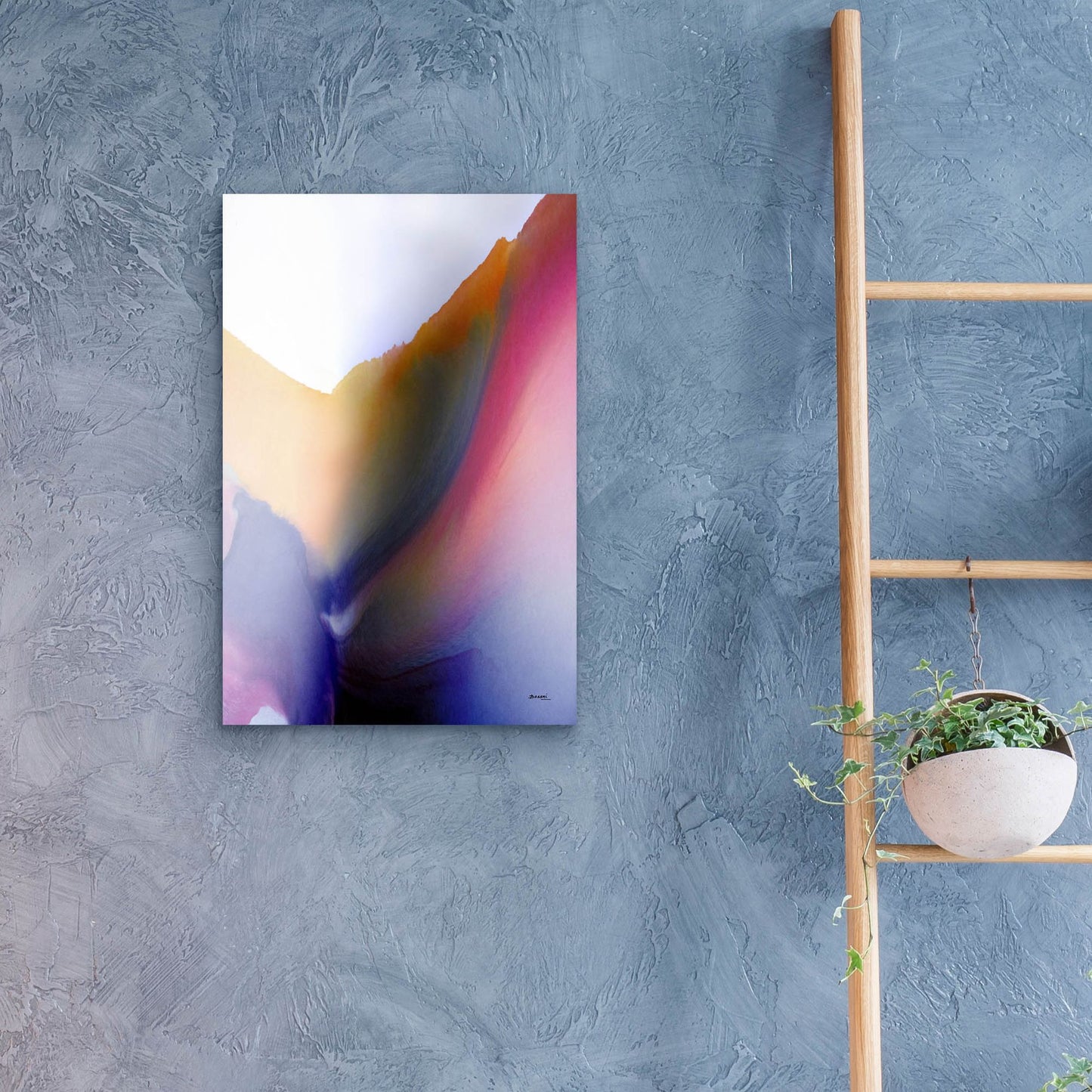 Epic Art 'Being 02A' by Bassmi Ibrahim, Acrylic Glass Wall Art,16x24