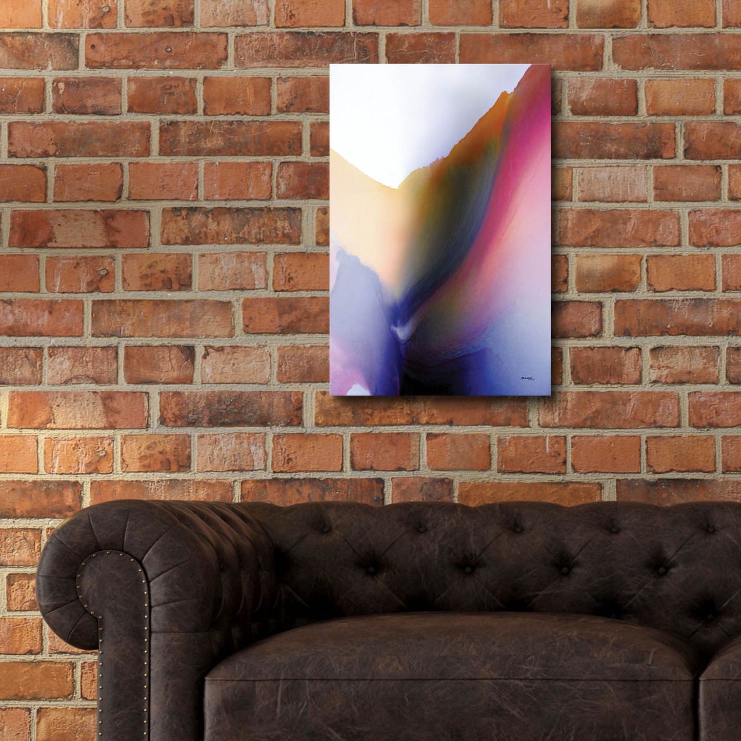 Epic Art 'Being 02A' by Bassmi Ibrahim, Acrylic Glass Wall Art,16x24