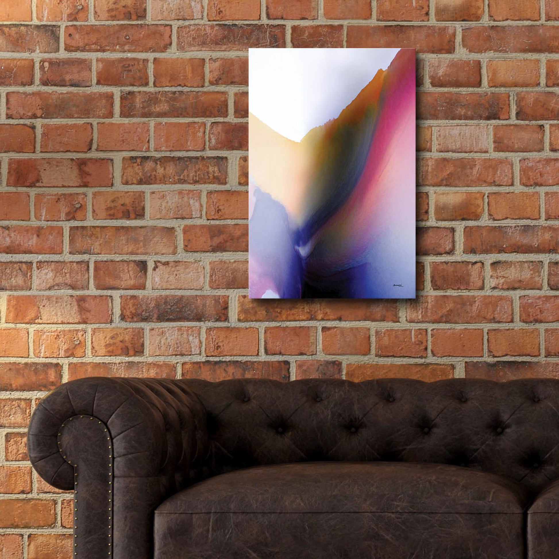 Epic Art 'Being 02A' by Bassmi Ibrahim, Acrylic Glass Wall Art,16x24