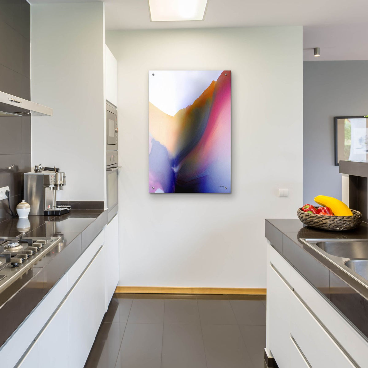 Being 02A by Bassmi Ibrahim - 24x36 acrylic wall art in a room