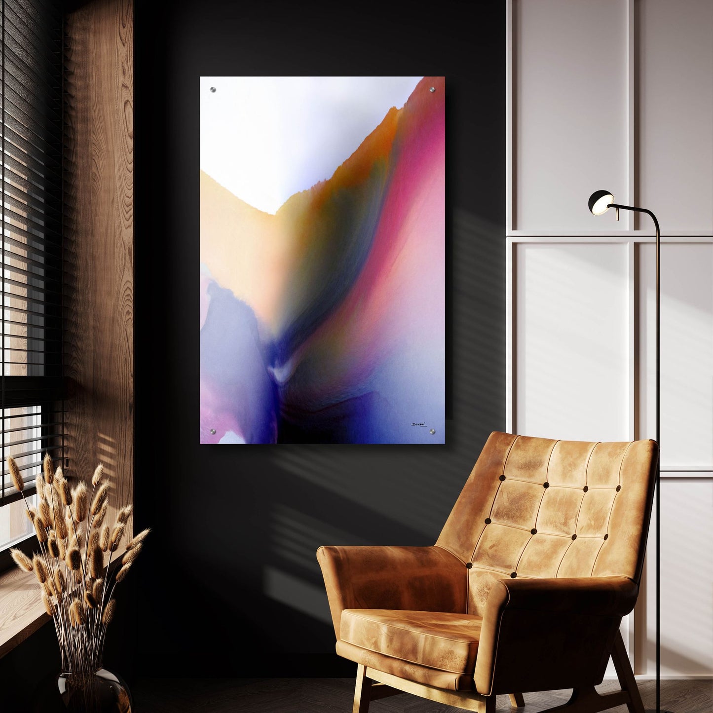 Epic Art 'Being 02A' by Bassmi Ibrahim, Acrylic Glass Wall Art,24x36