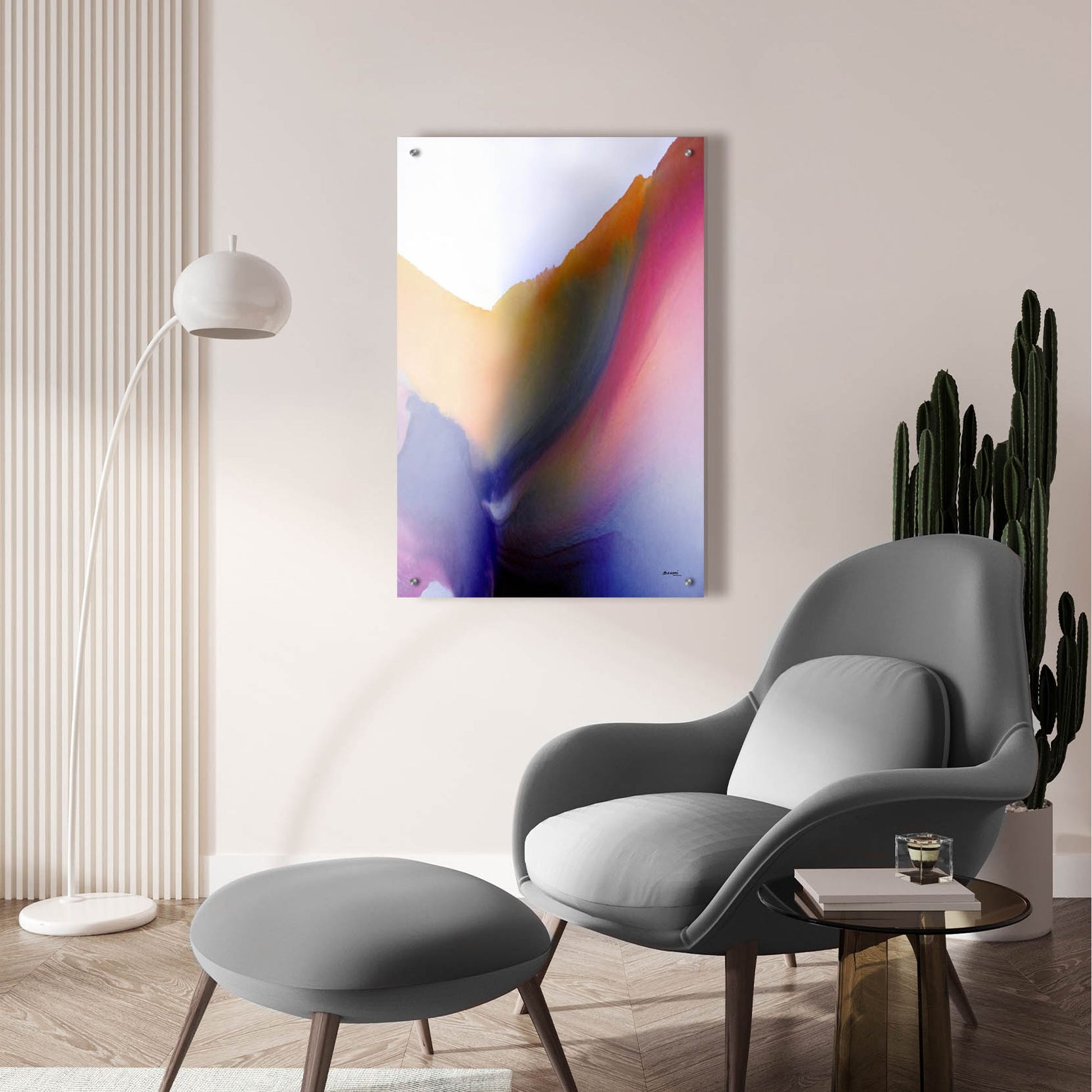 Epic Art 'Being 02A' by Bassmi Ibrahim, Acrylic Glass Wall Art,24x36