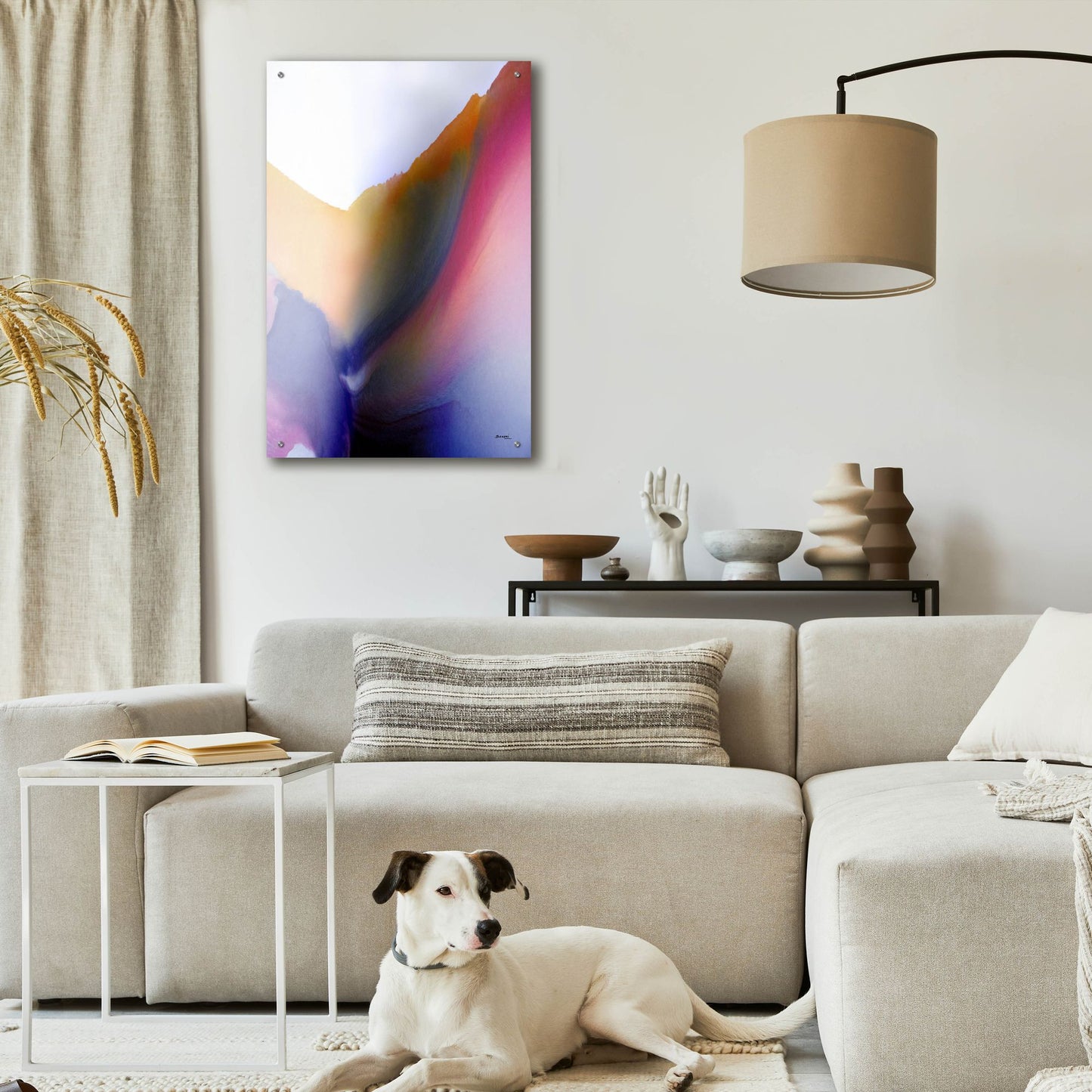 Epic Art 'Being 02A' by Bassmi Ibrahim, Acrylic Glass Wall Art,24x36