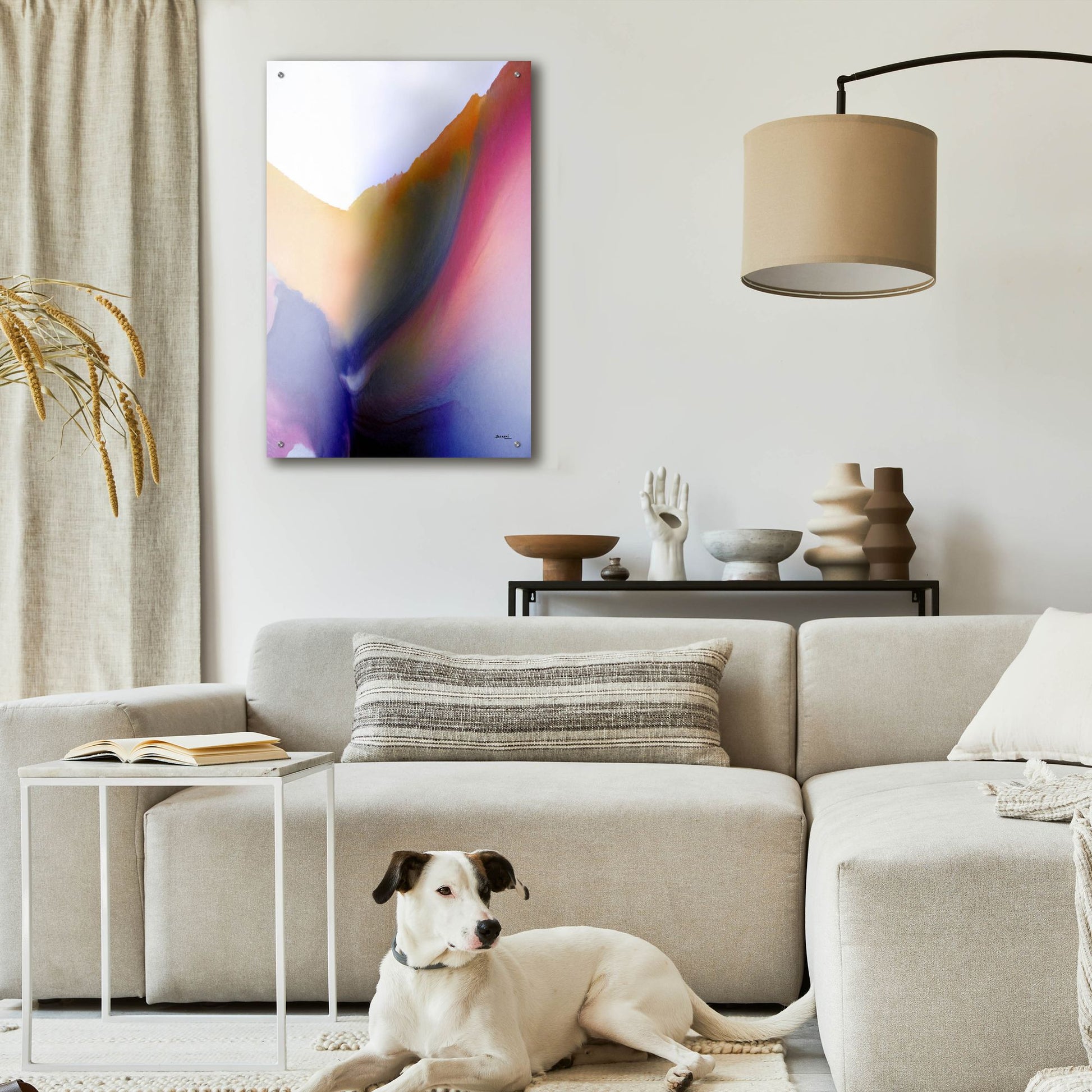 Epic Art 'Being 02A' by Bassmi Ibrahim, Acrylic Glass Wall Art,24x36