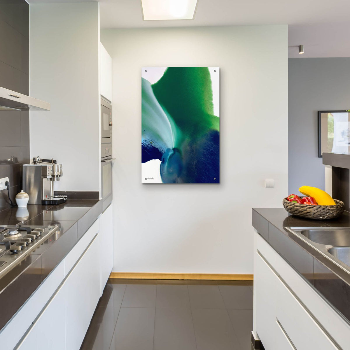 Flora 6 by Bassmi Ibrahim - 24x36 acrylic wall art in a room
