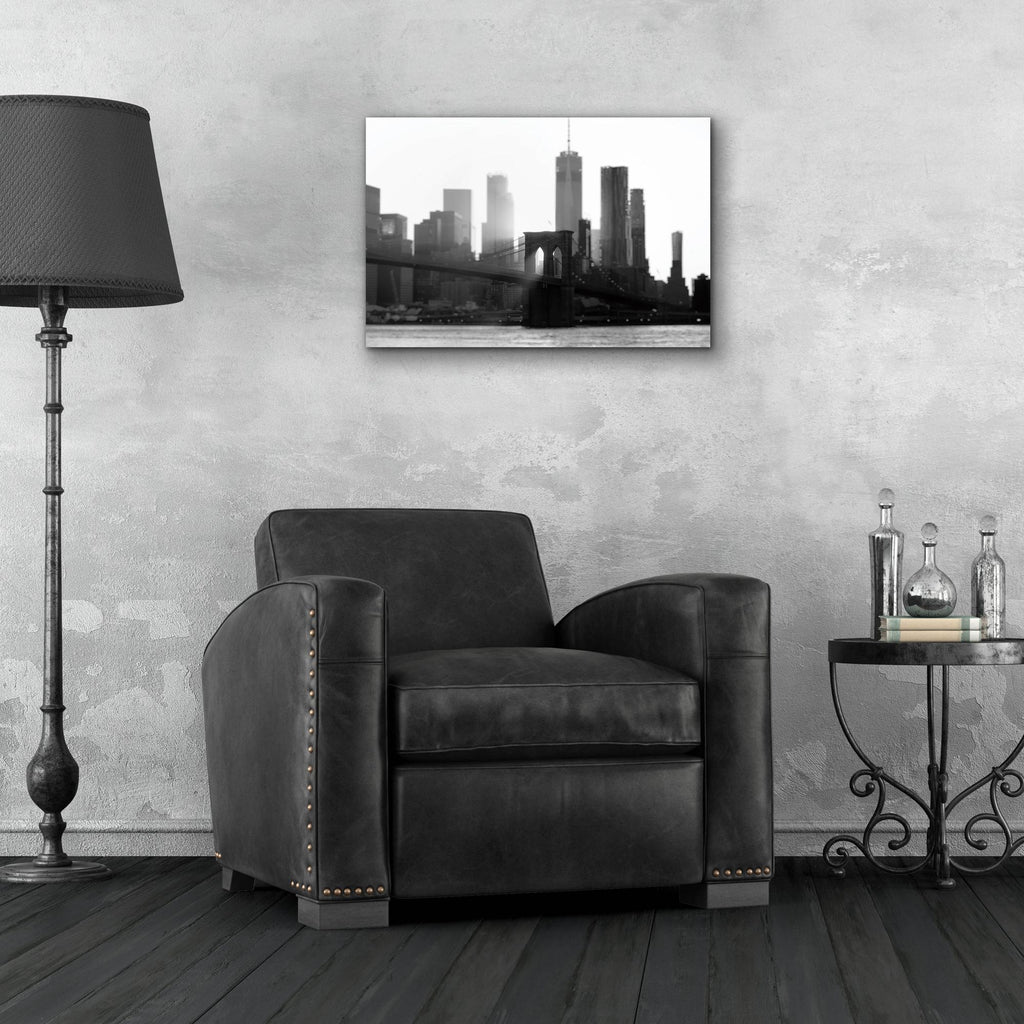 Epic Art 'New York 1' by Carina Okula, Acrylic Glass Wall Art,24x16