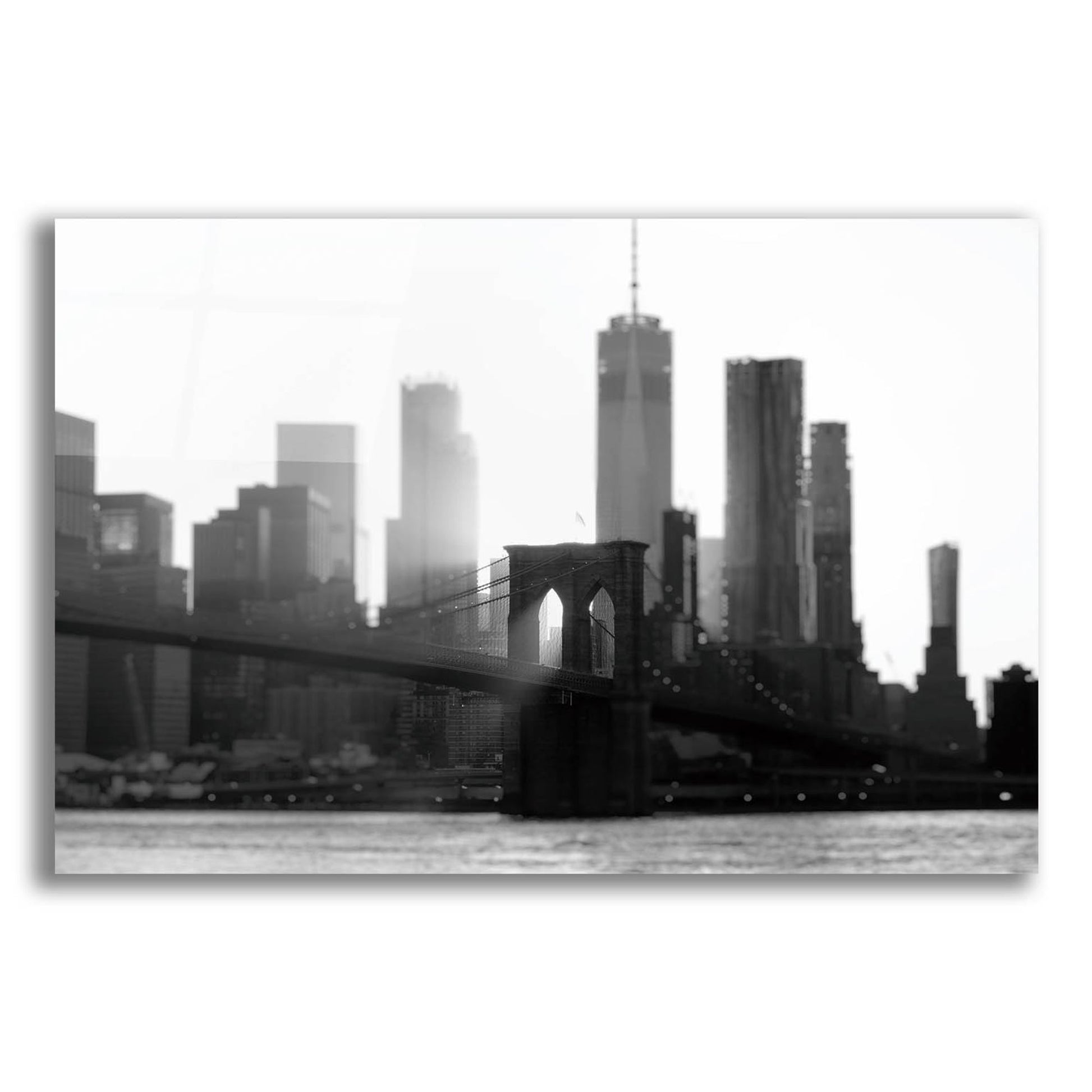 Epic Art 'New York 1' by Carina Okula, Acrylic Glass Wall Art,24x16