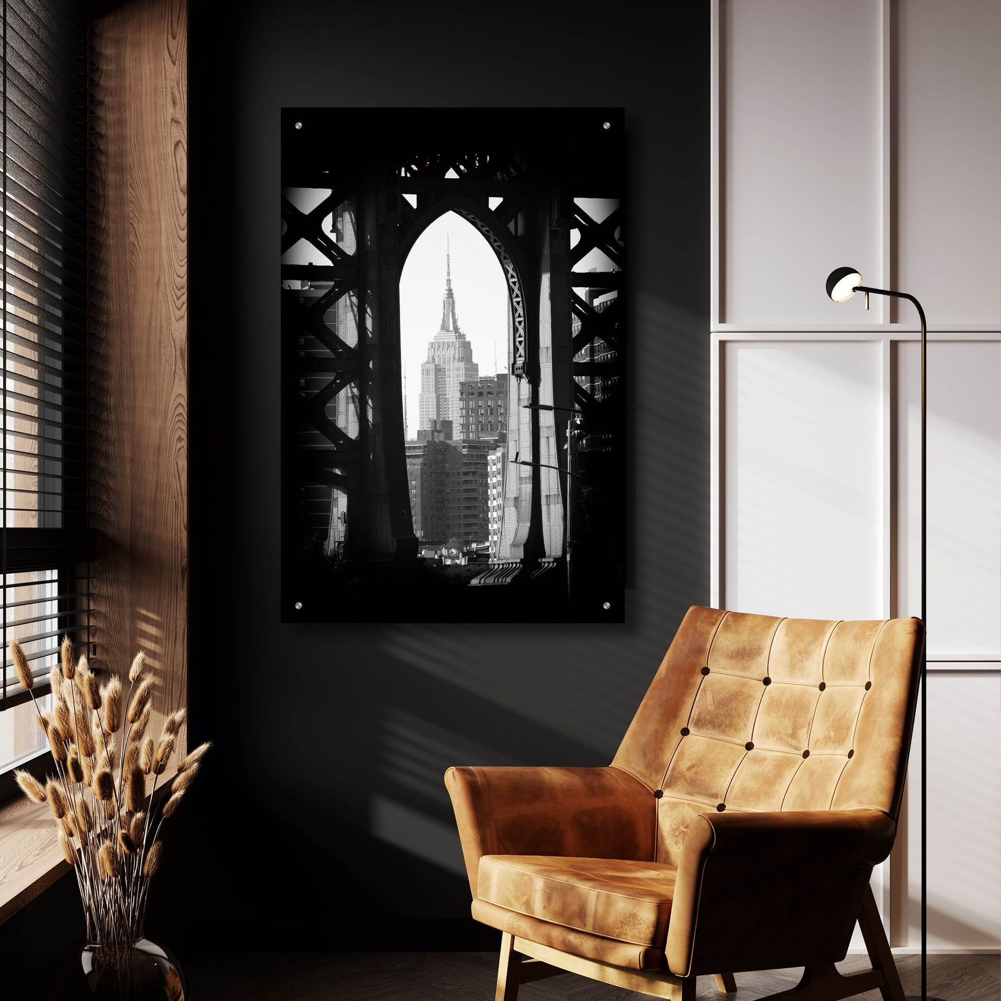 Epic Art 'New York 2' by Carina Okula, Acrylic Glass Wall Art,24x36