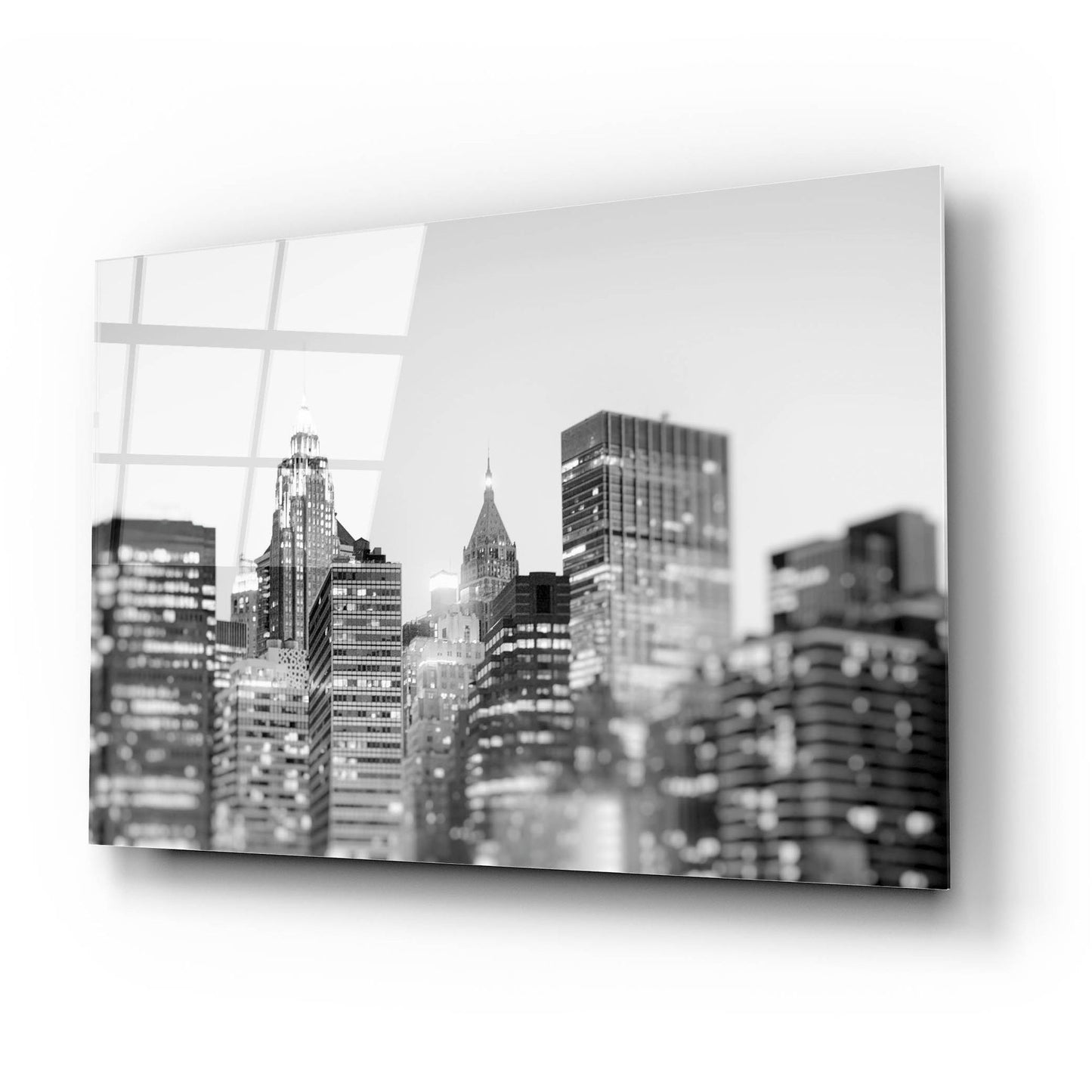 Epic Art 'New York 3' by Carina Okula, Acrylic Glass Wall Art,24x16