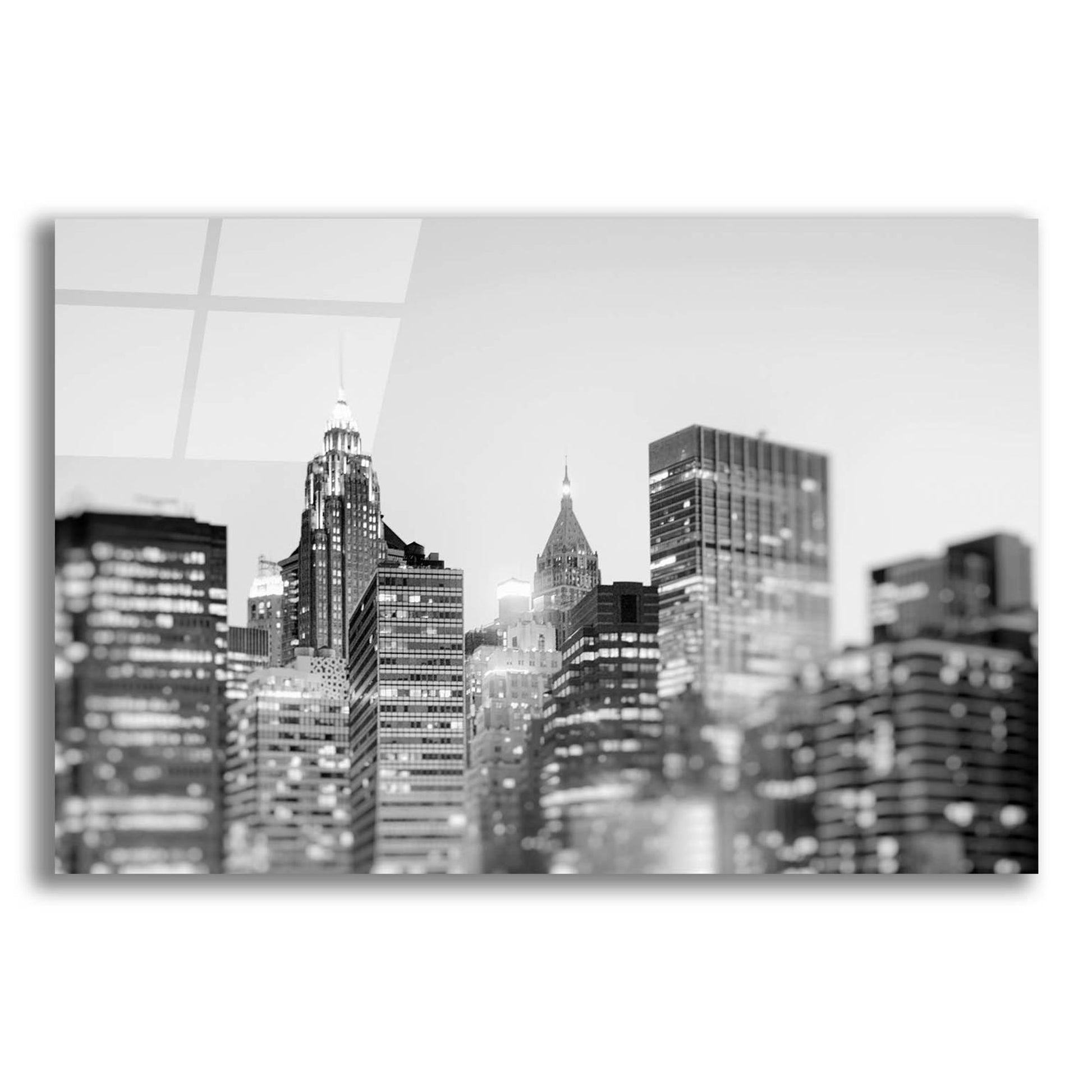 Epic Art 'New York 3' by Carina Okula, Acrylic Glass Wall Art,24x16