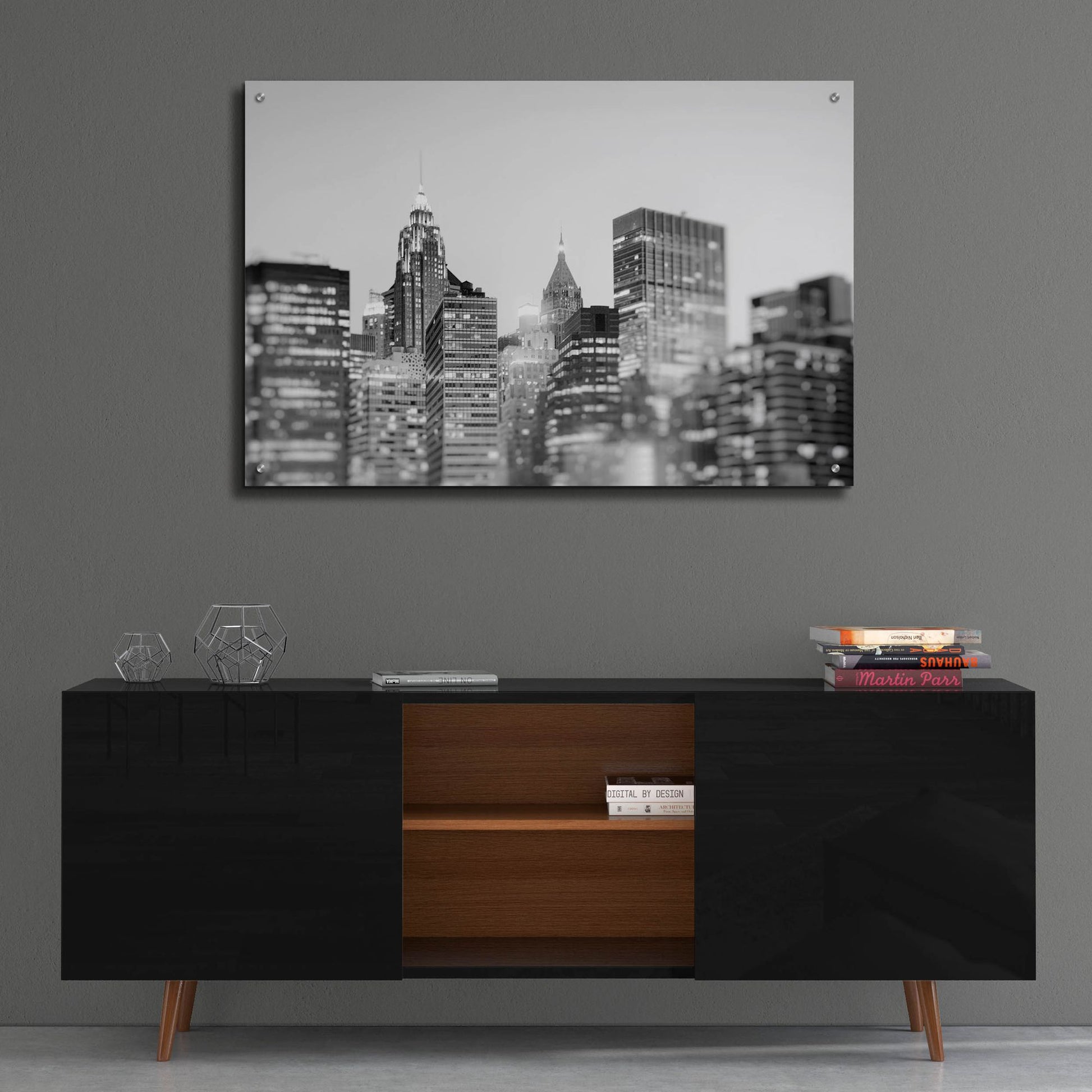 Epic Art 'New York 3' by Carina Okula, Acrylic Glass Wall Art,36x24