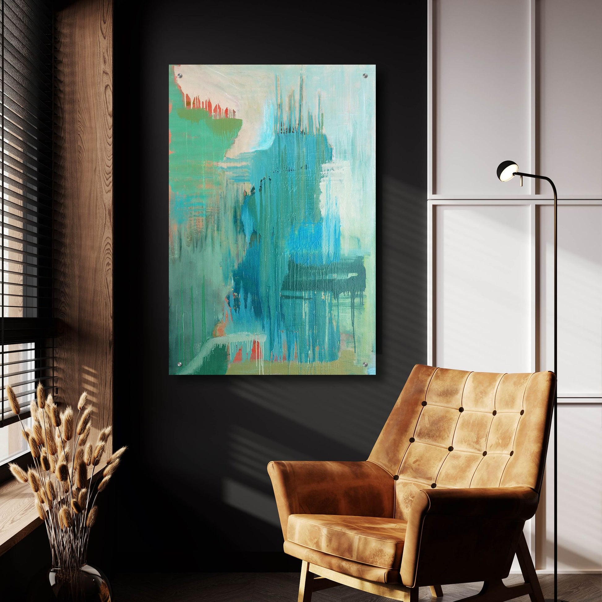 Epic Art 'Substance' by Carolyn O'Neill, Acrylic Glass Wall Art,24x36