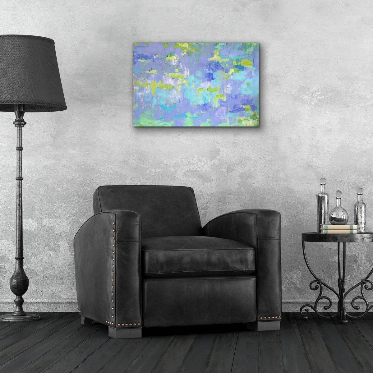 Epic Art 'Promises In Every Star' by Cassandra Gillens, Acrylic Glass Wall Art,24x16