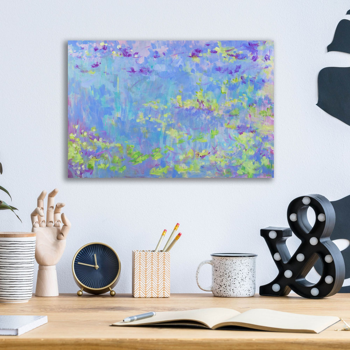 Epic Art 'Windswept' by Cassandra Gillens, Acrylic Glass Wall Art,16x12