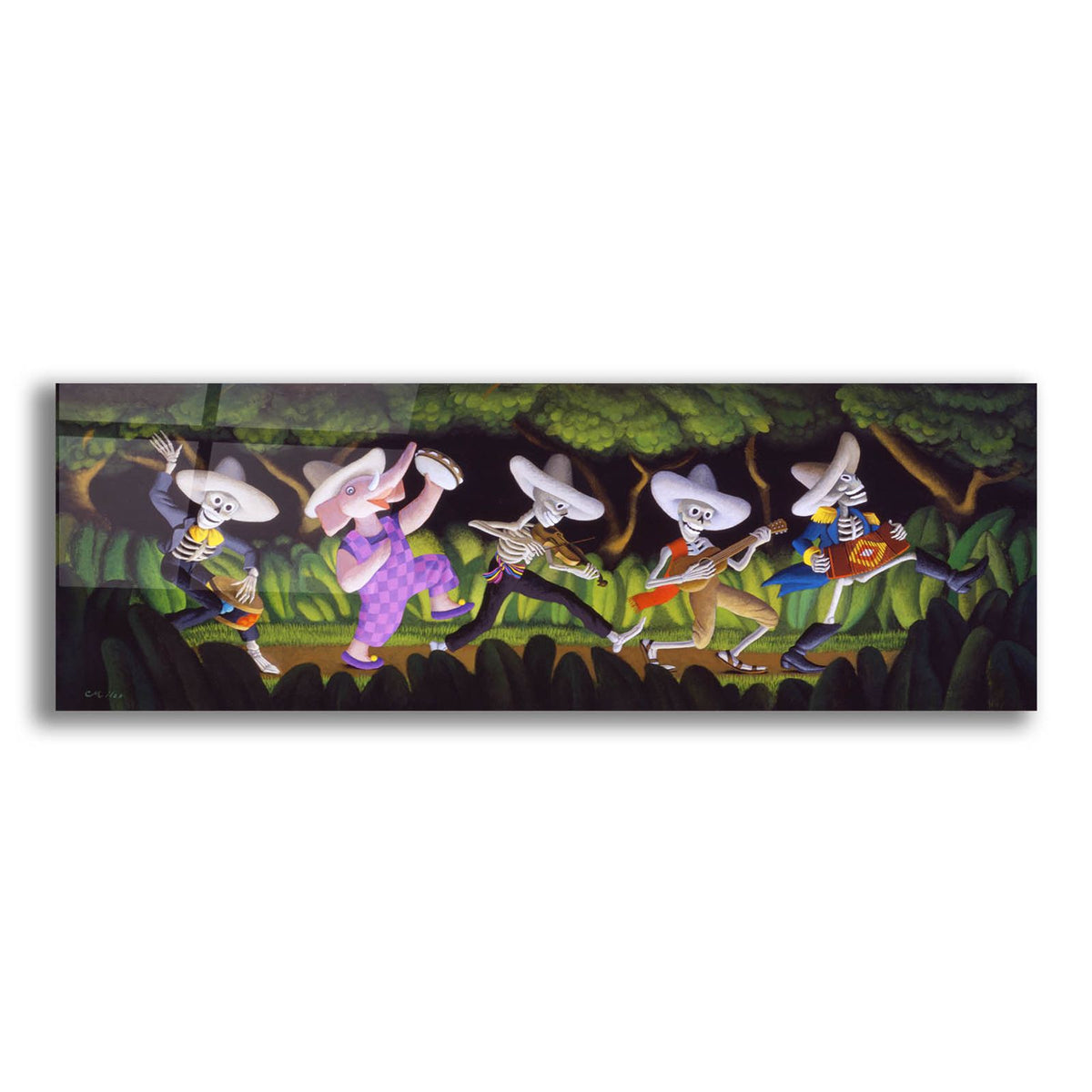 The New Guy by Chris Miles acrylic glass wall art