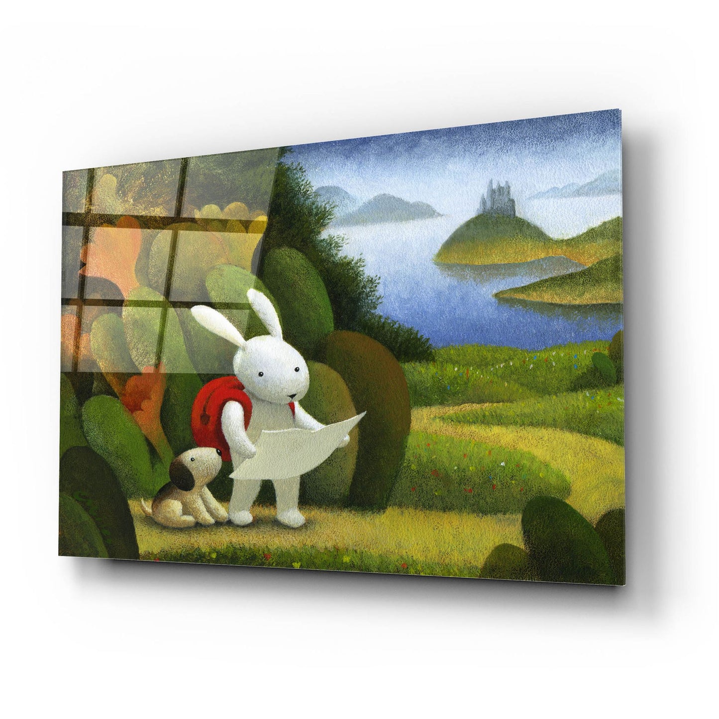 Epic Art 'Adventurers' by Chris Miles, Acrylic Glass Wall Art,24x16