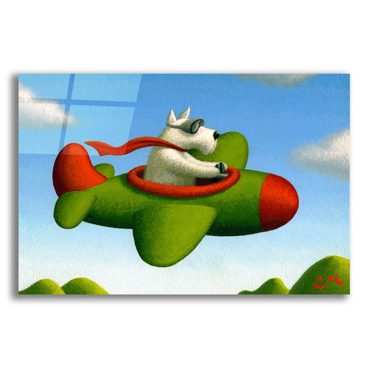 Epic Art 'Frequent Flier No 1' by Chris Miles, Acrylic Glass Wall Art