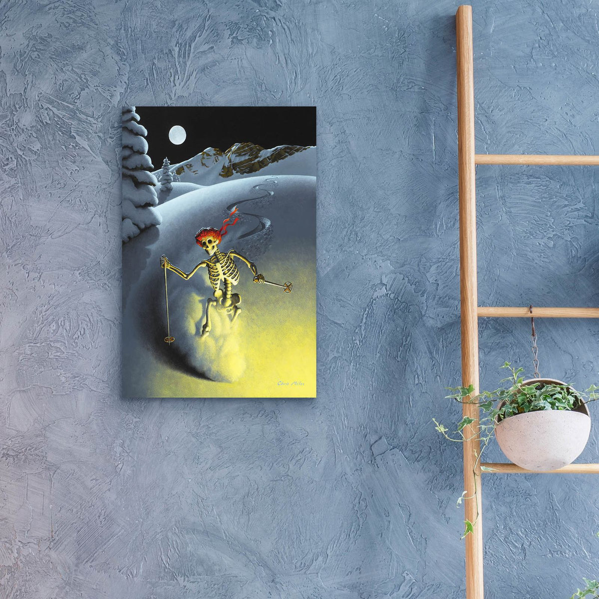 After Hours by Chris Miles - 16x24 acrylic wall art in a room