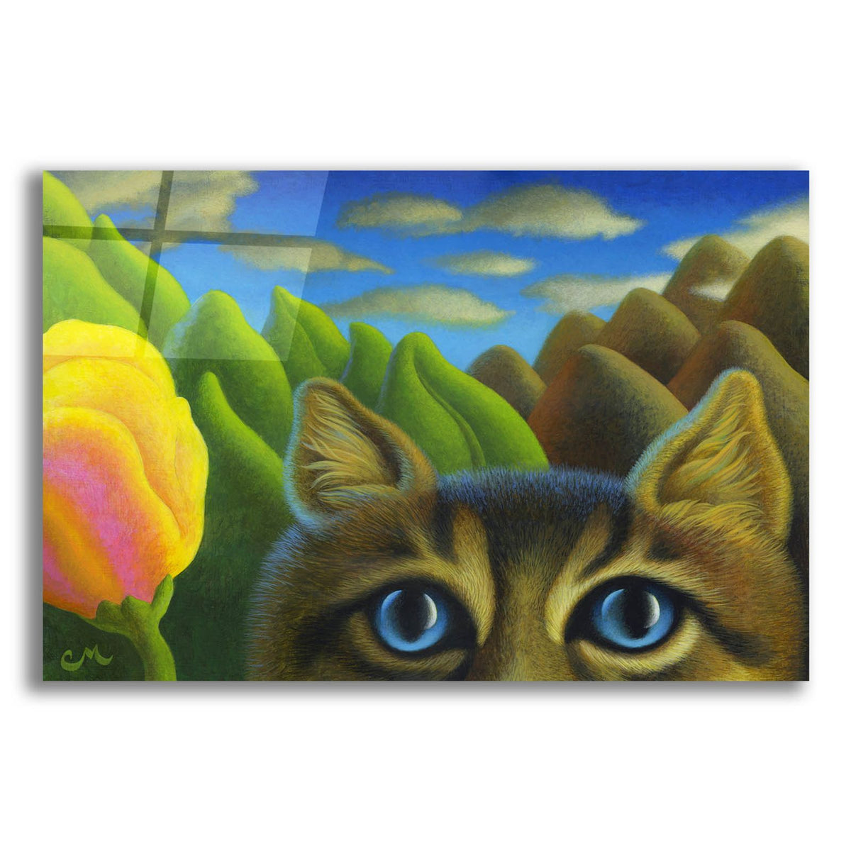 Watching by Chris Miles acrylic glass wall art