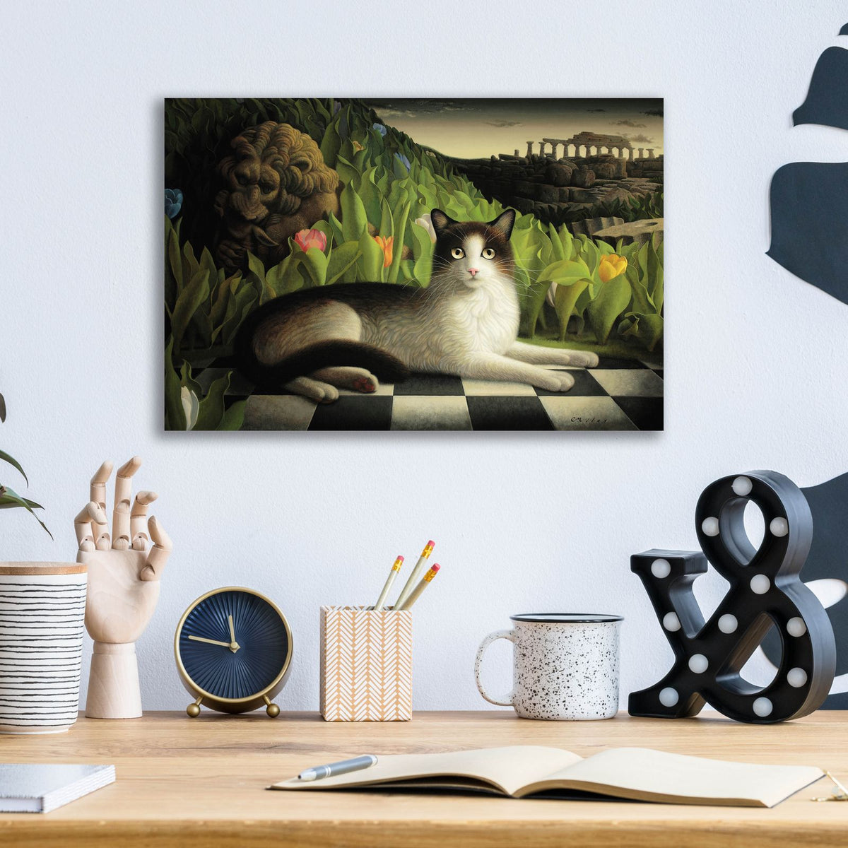 Call Of The Wild by Chris Miles - 16x12 acrylic wall art in a room