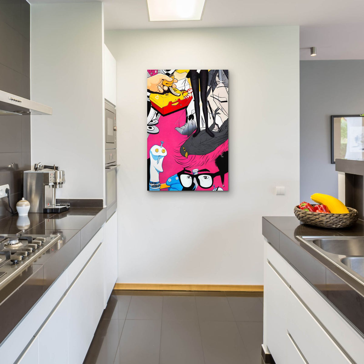 She'S Got The Look by Colourblind - 24x36 acrylic wall art in a room