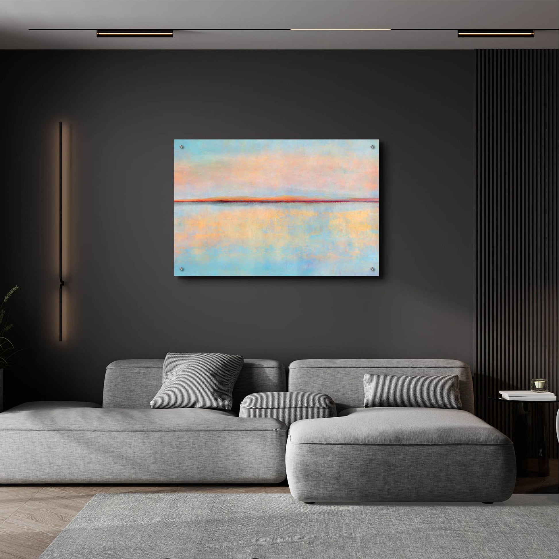 Epic Art 'After Sunset' by Cora Niele, Acrylic Glass Wall Art,36x24