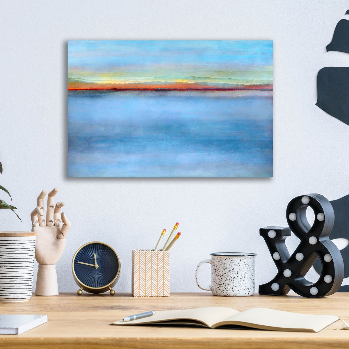 Light by Cora Niele - 16x12 acrylic wall art in a room
