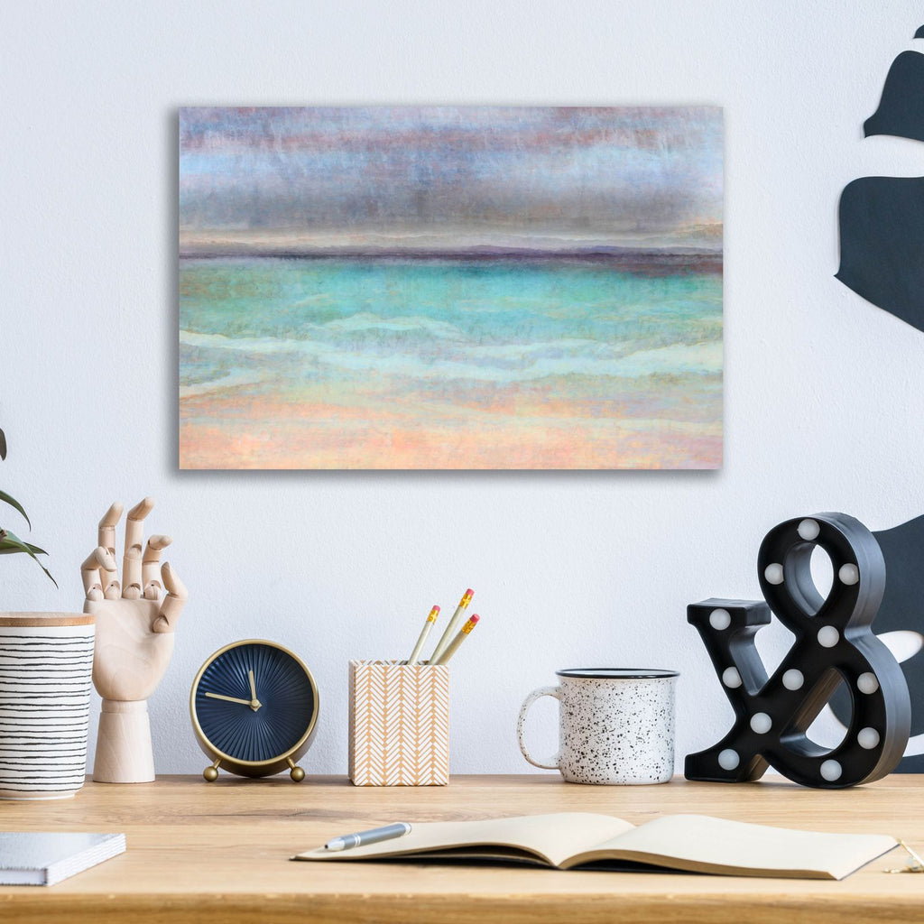 Rain Shower by Cora Niele - 16x12 acrylic wall art in a room