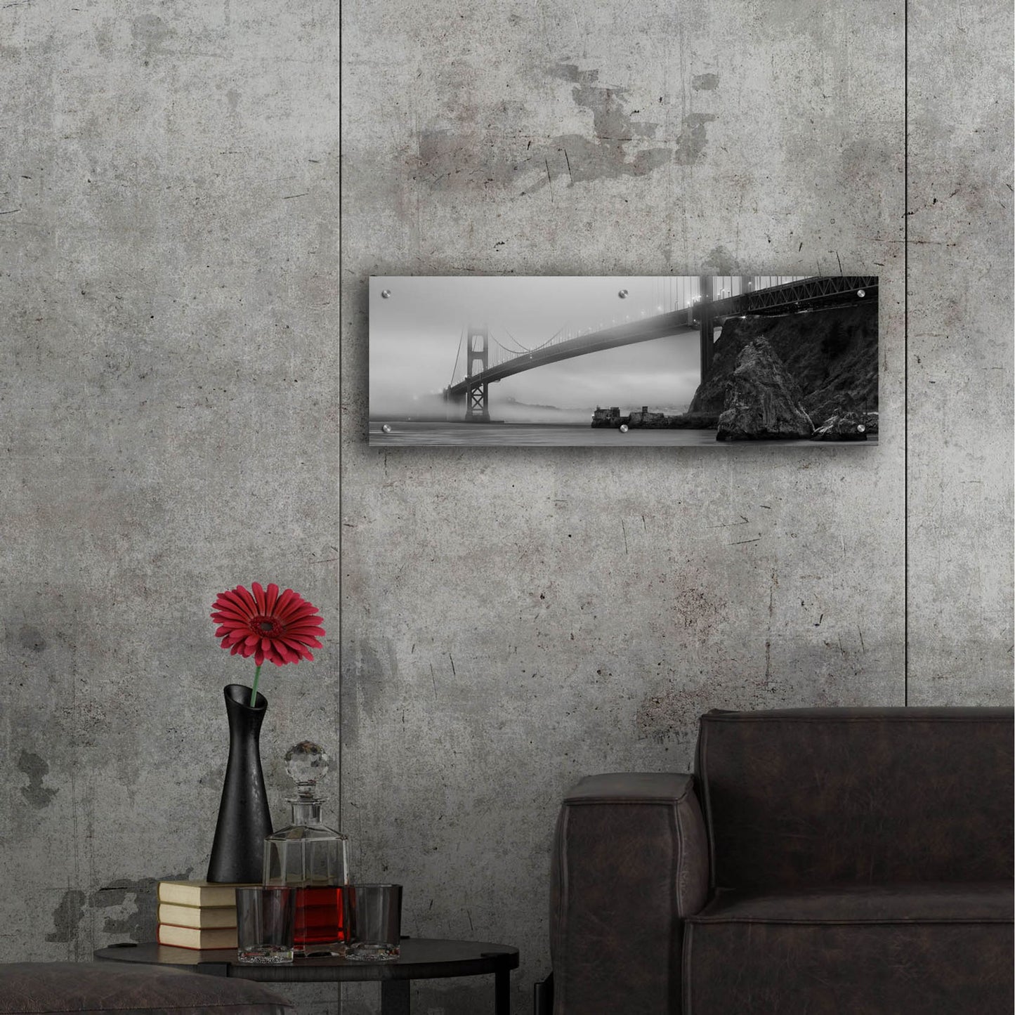 Epic Art 'Horseshoe Bay' by Craig Melville, Acrylic Glass Wall Art,36x12