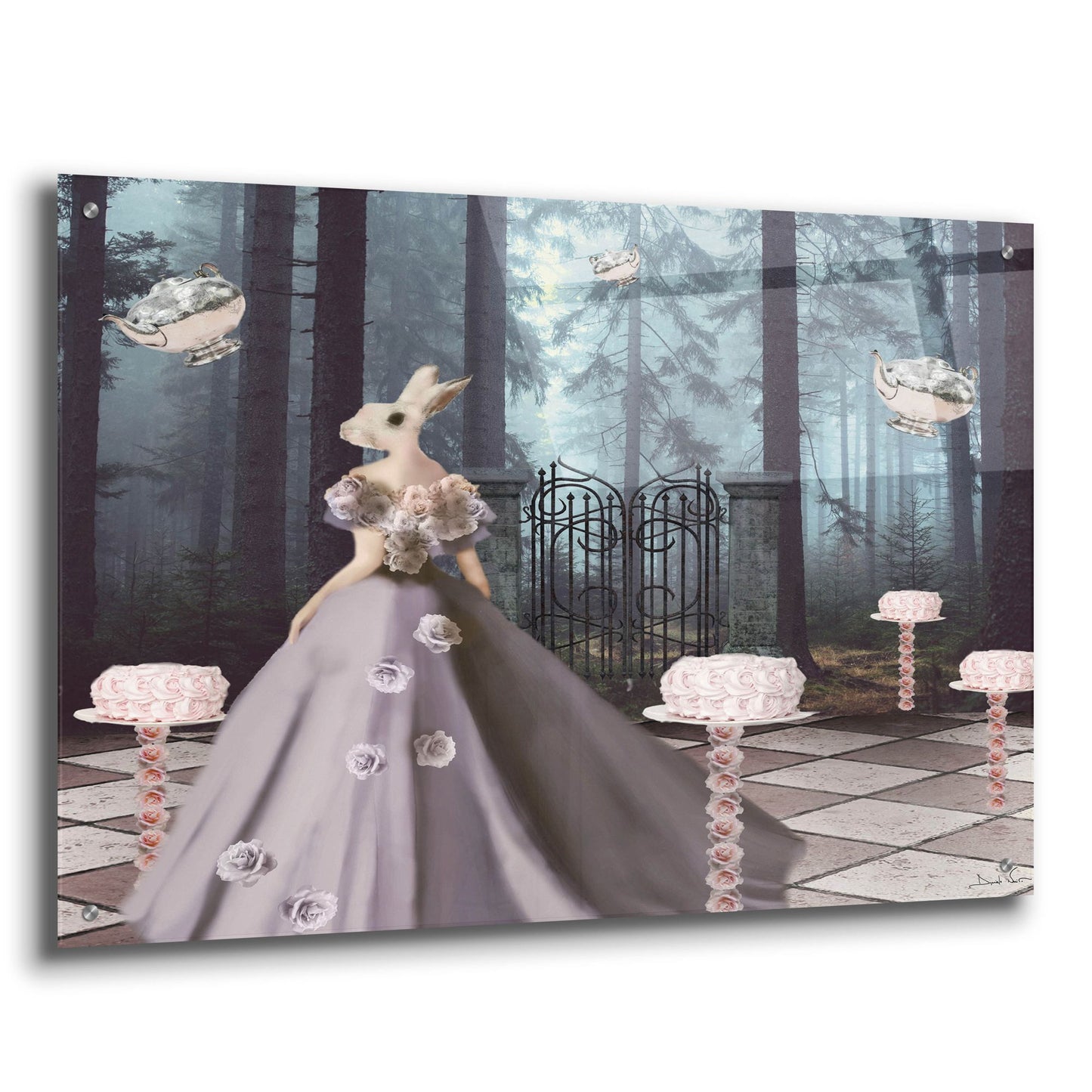 Epic Art 'Cake Forest' by Daniela Nocito, Acrylic Glass Wall Art,36x24