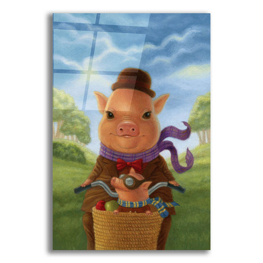 Epic Art 'Cadwalladers Fine Day Out' by Gina Matarazzo, Acrylic Glass Wall Art