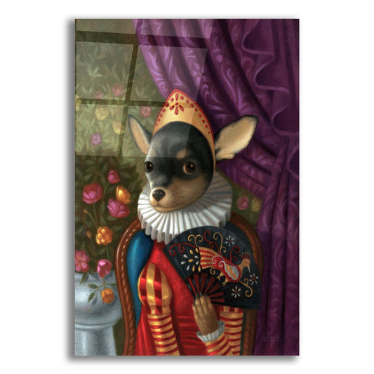 Epic Art 'Violeta Before Triumph' by Gina Matarazzo, Acrylic Glass Wall Art