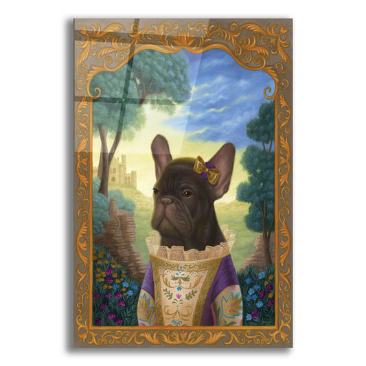 Epic Art 'Henrietta In Her Wildest Dreams' by Gina Matarazzo, Acrylic Glass Wall Art