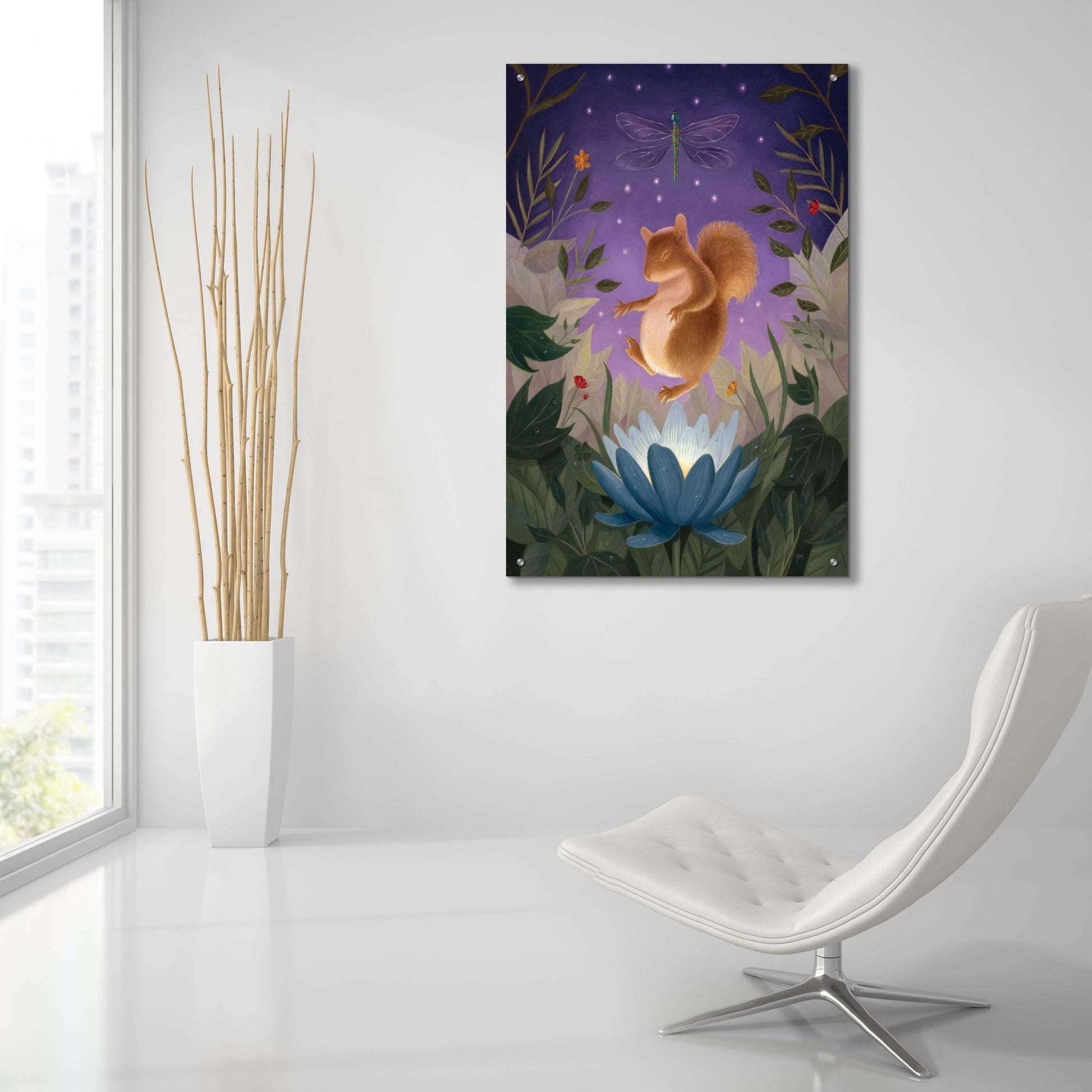 Epic Art 'Ascension In Twilight' by Gina Matarazzo, Acrylic Glass Wall Art,24x36