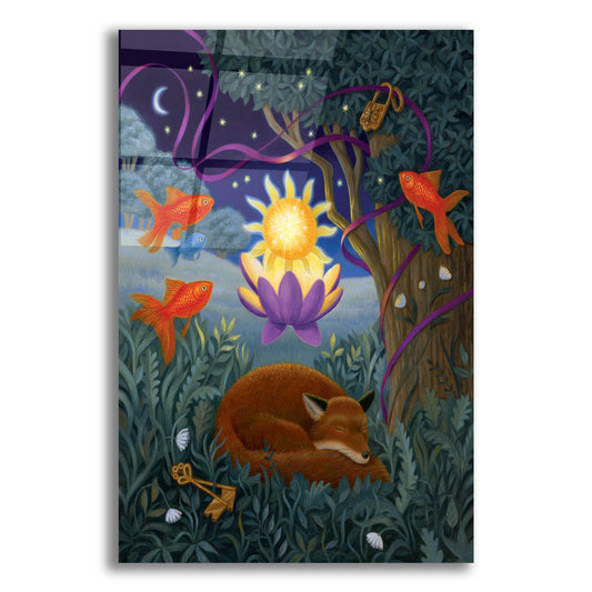 Epic Art 'Eve Of Transcendence' by Gina Matarazzo, Acrylic Glass Wall Art
