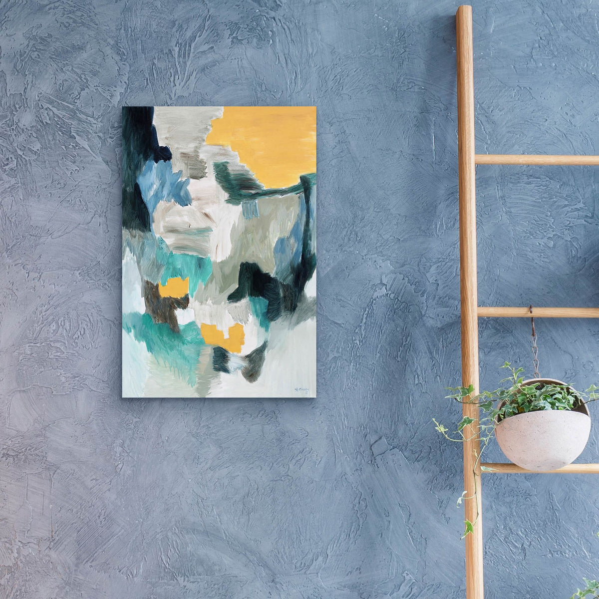 Epic Art 'Far Away' by Gocan, Acrylic Glass Wall Art,16x24