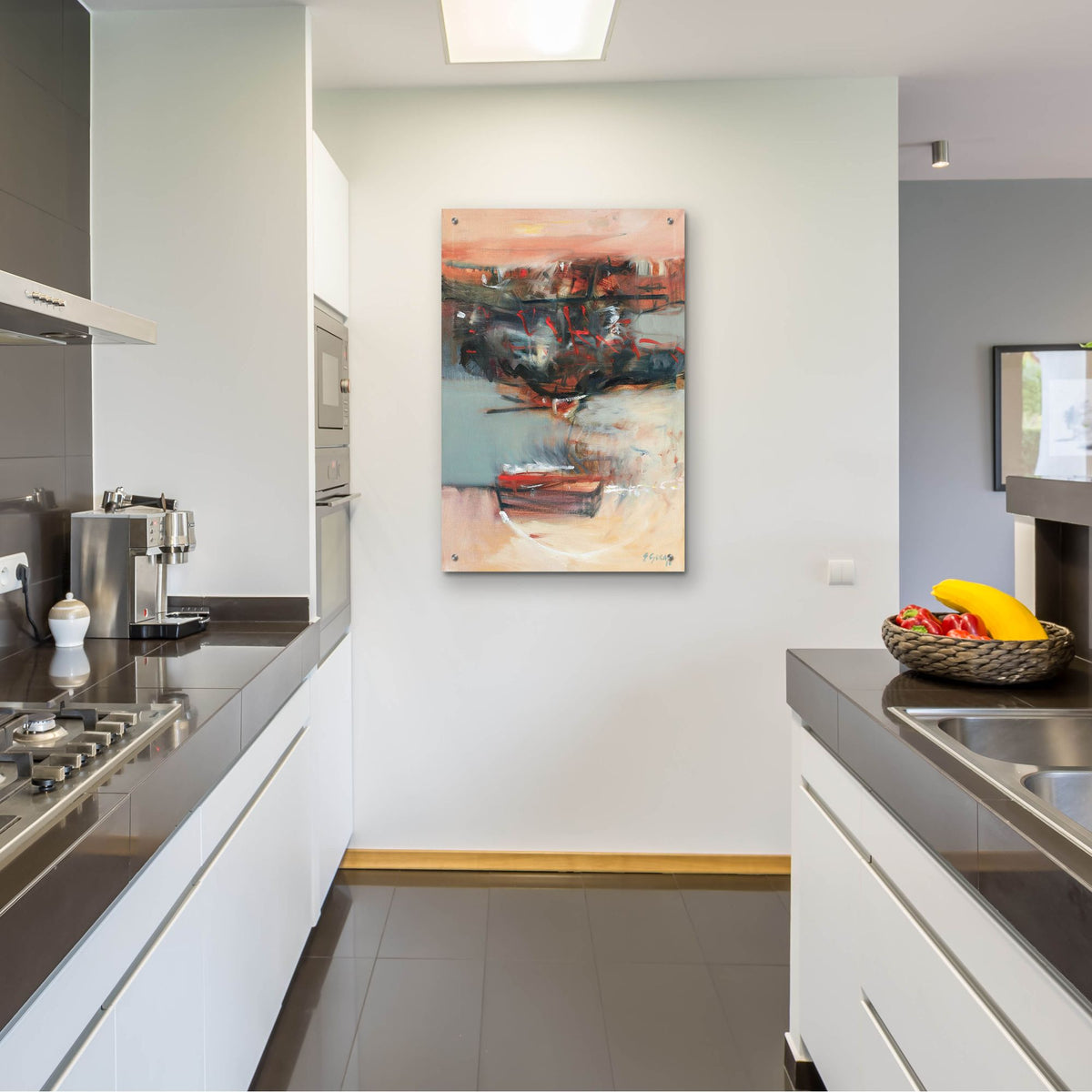 Epic Art 'Voyage No. 1' by Gocan, Acrylic Glass Wall Art,24x36