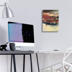 Epic Art 'Voyage No. 2' by Gocan, Acrylic Glass Wall Art,12x16