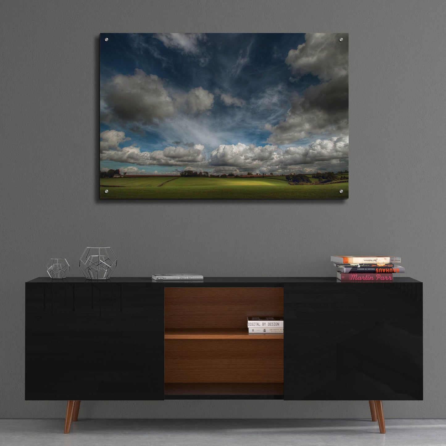 Epic Art 'Love Clouds' by Goncalves, Acrylic Glass Wall Art,36x24