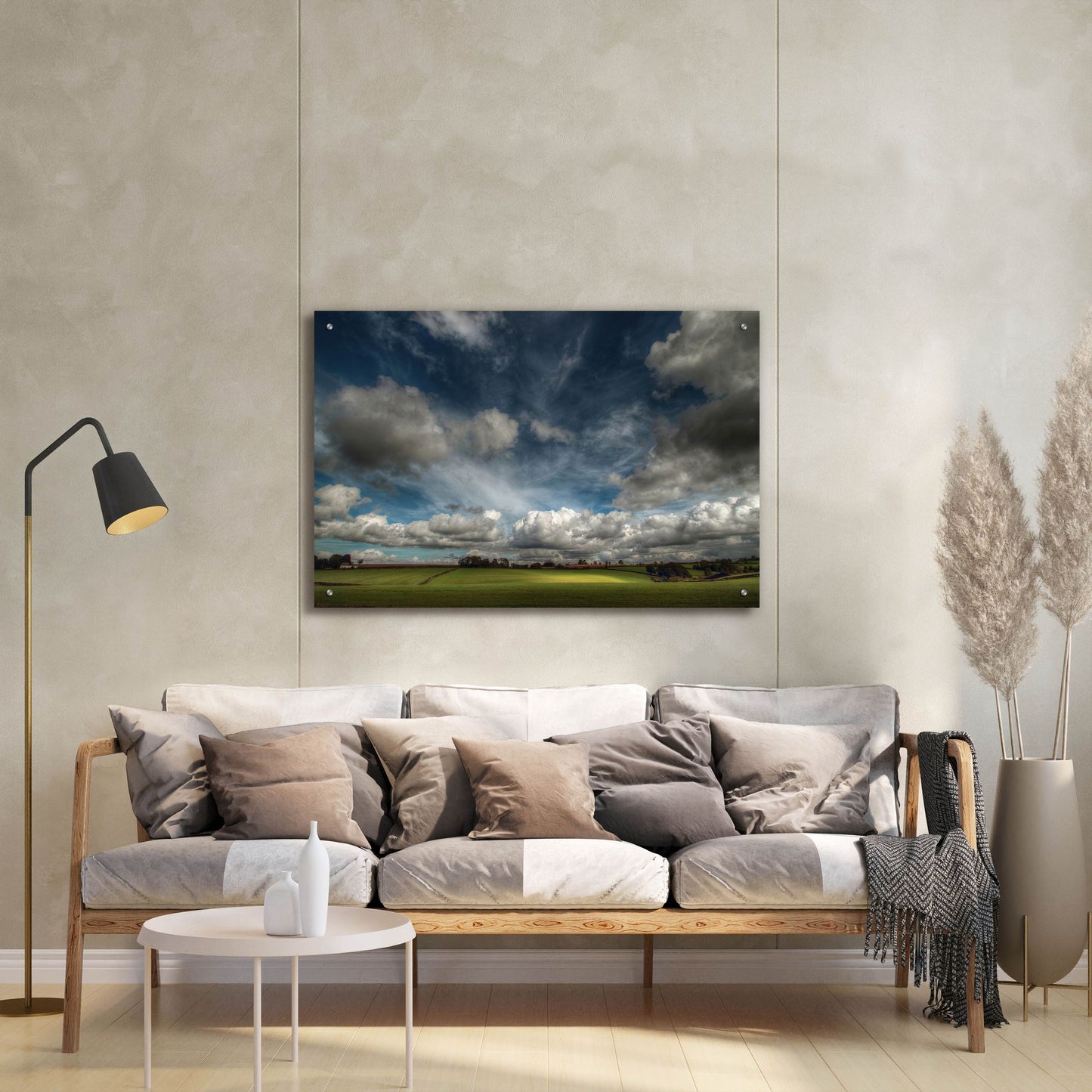 Epic Art 'Love Clouds' by Goncalves, Acrylic Glass Wall Art,36x24