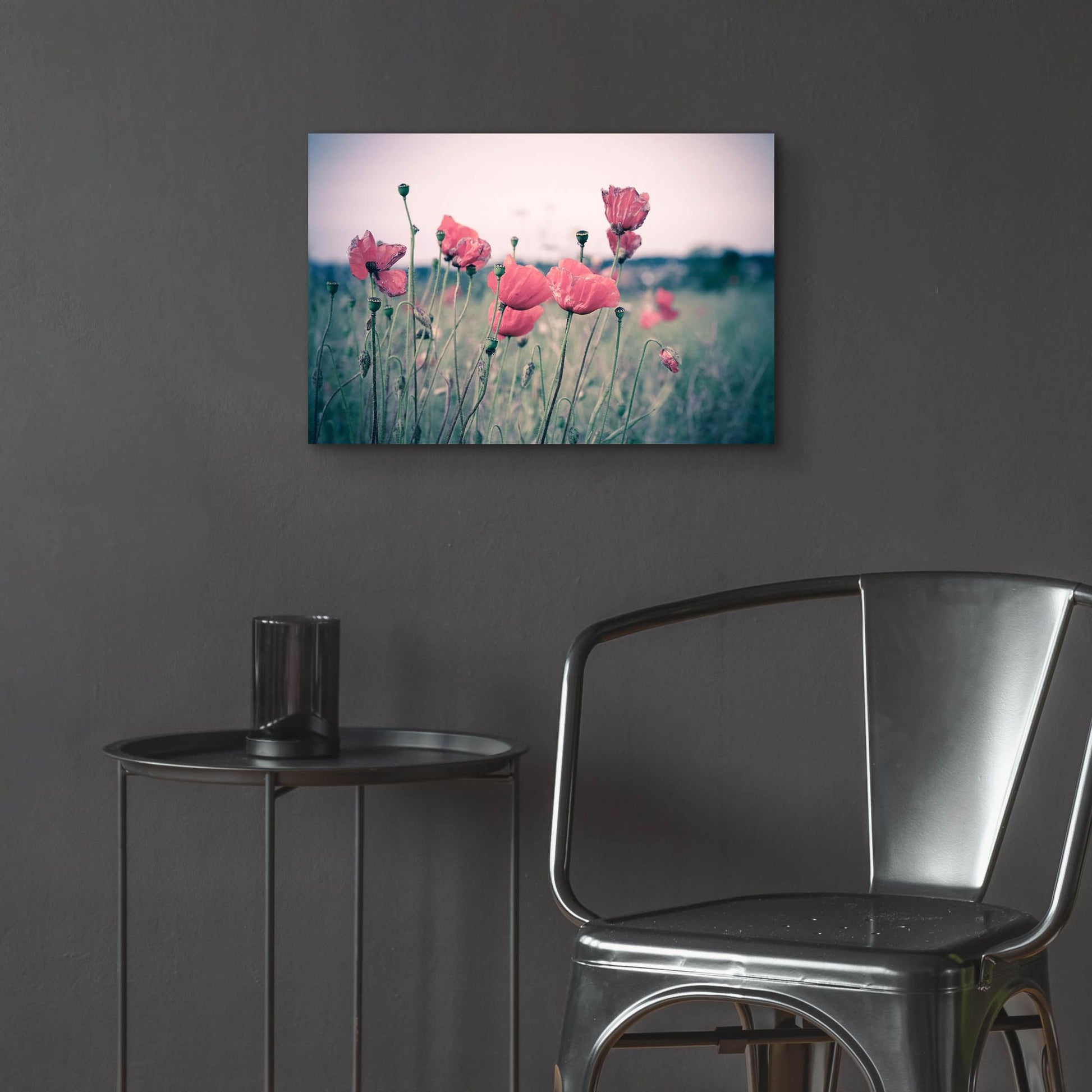 Epic Art 'Pink Tulips' by Goncalves, Acrylic Glass Wall Art,24x16