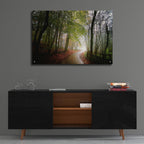 Epic Art 'The Fence' by Goncalves, Acrylic Glass Wall Art,36x24