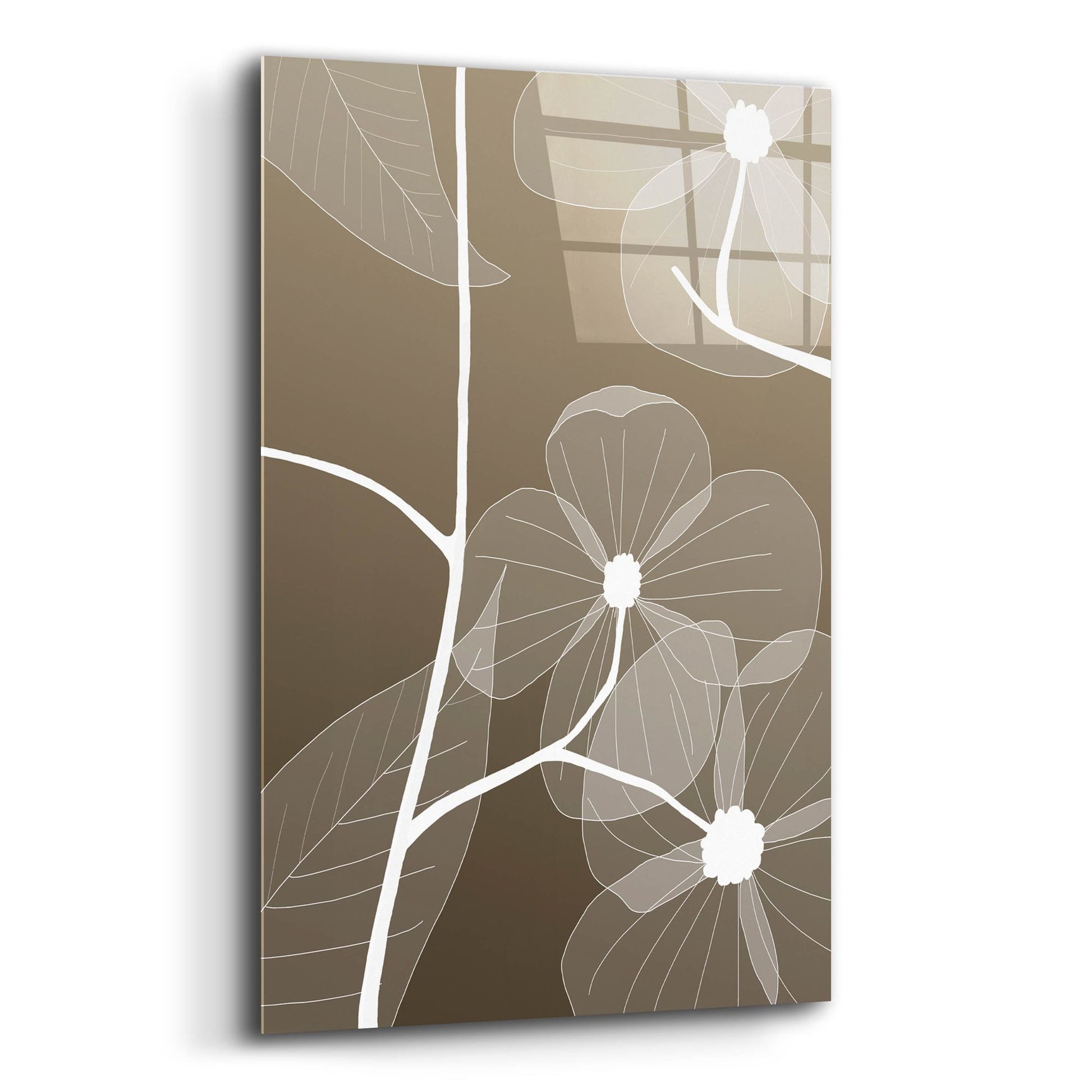 Epic Art 'Floral 1' by Graphinc, Acrylic Glass Wall Art,12x16