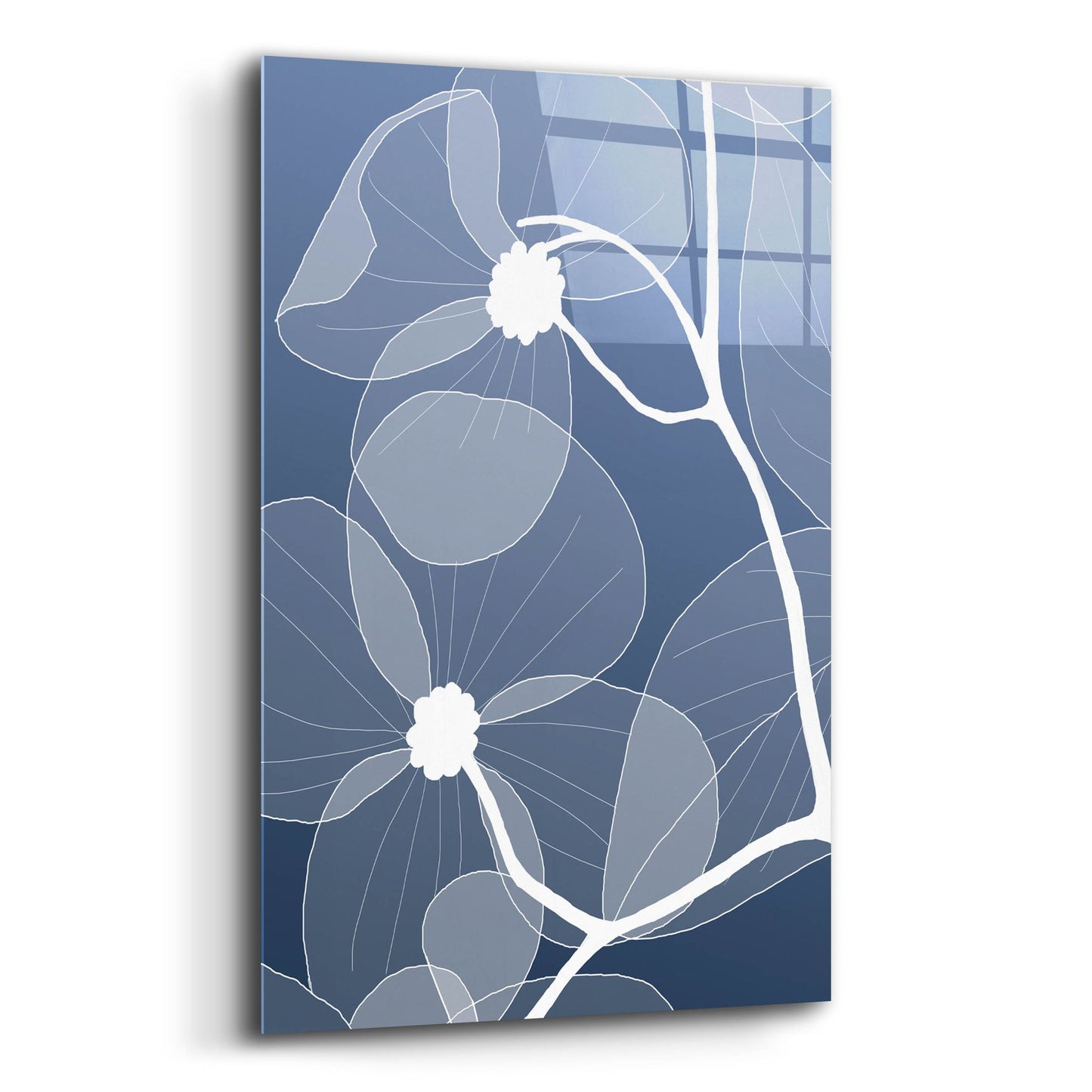 Epic Art 'Floral 2' by Graphinc, Acrylic Glass Wall Art,12x16