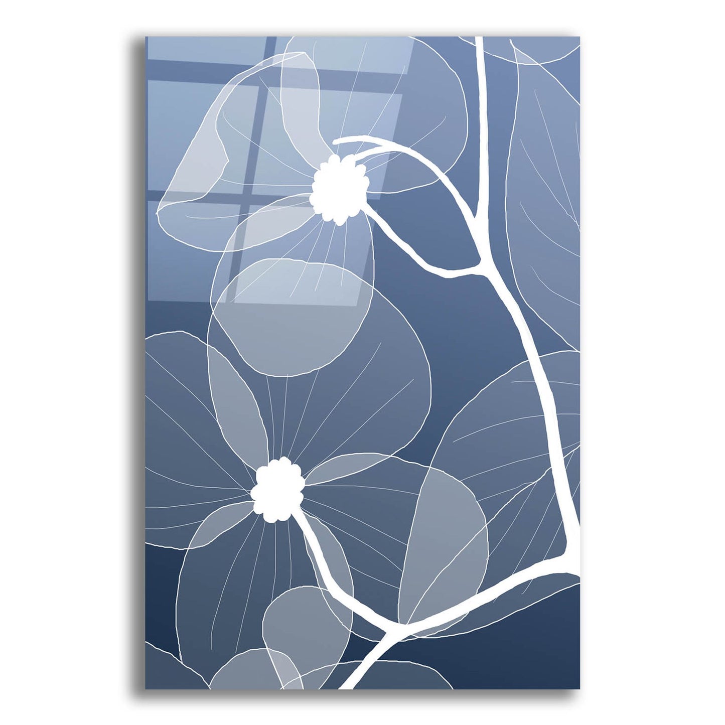 Epic Art 'Floral 2' by Graphinc, Acrylic Glass Wall Art