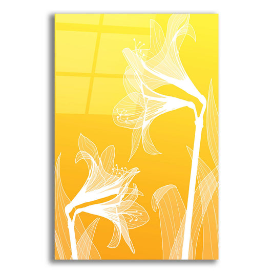 Epic Art 'Floral 3' by Graphinc, Acrylic Glass Wall Art