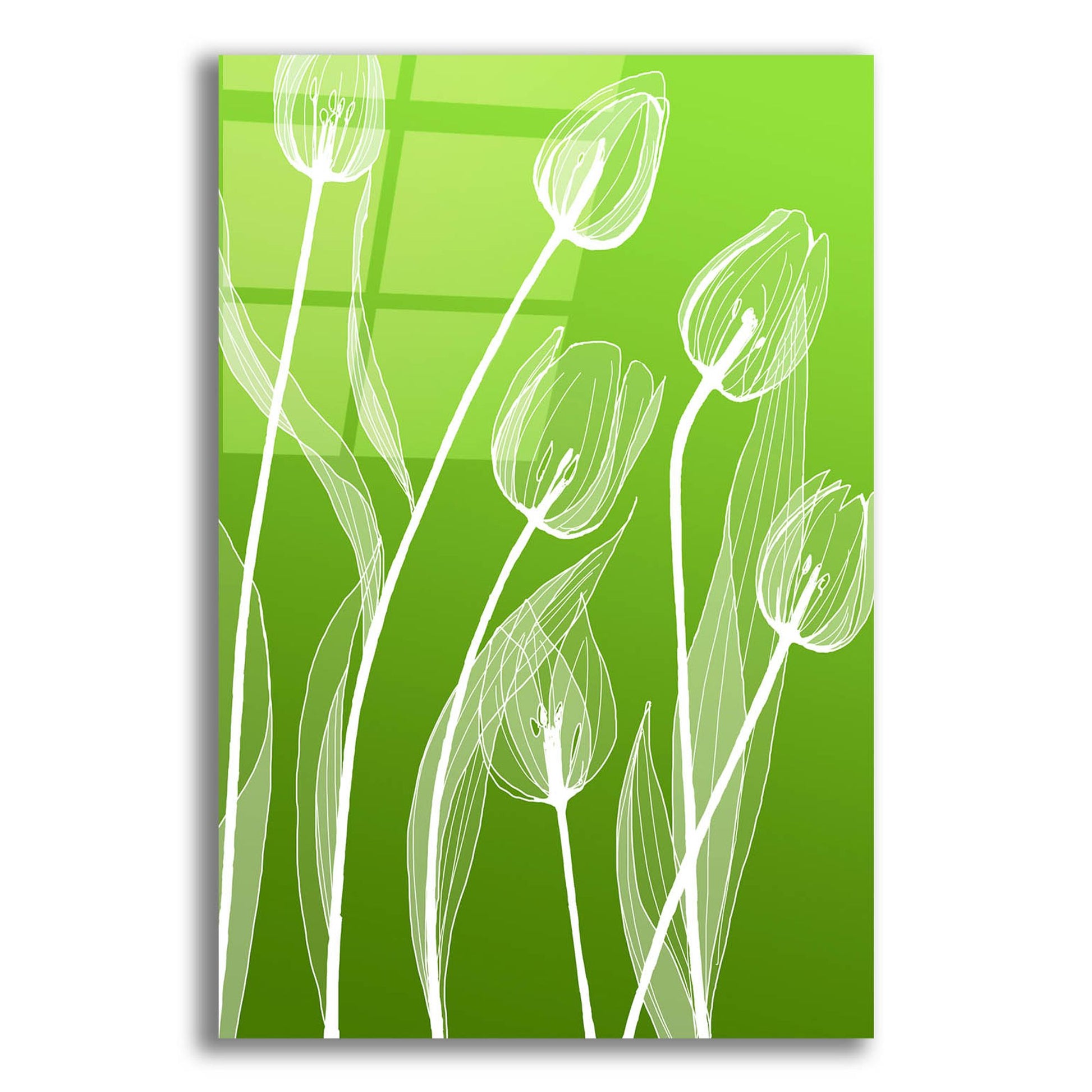 Epic Art 'Floral 4' by Graphinc, Acrylic Glass Wall Art