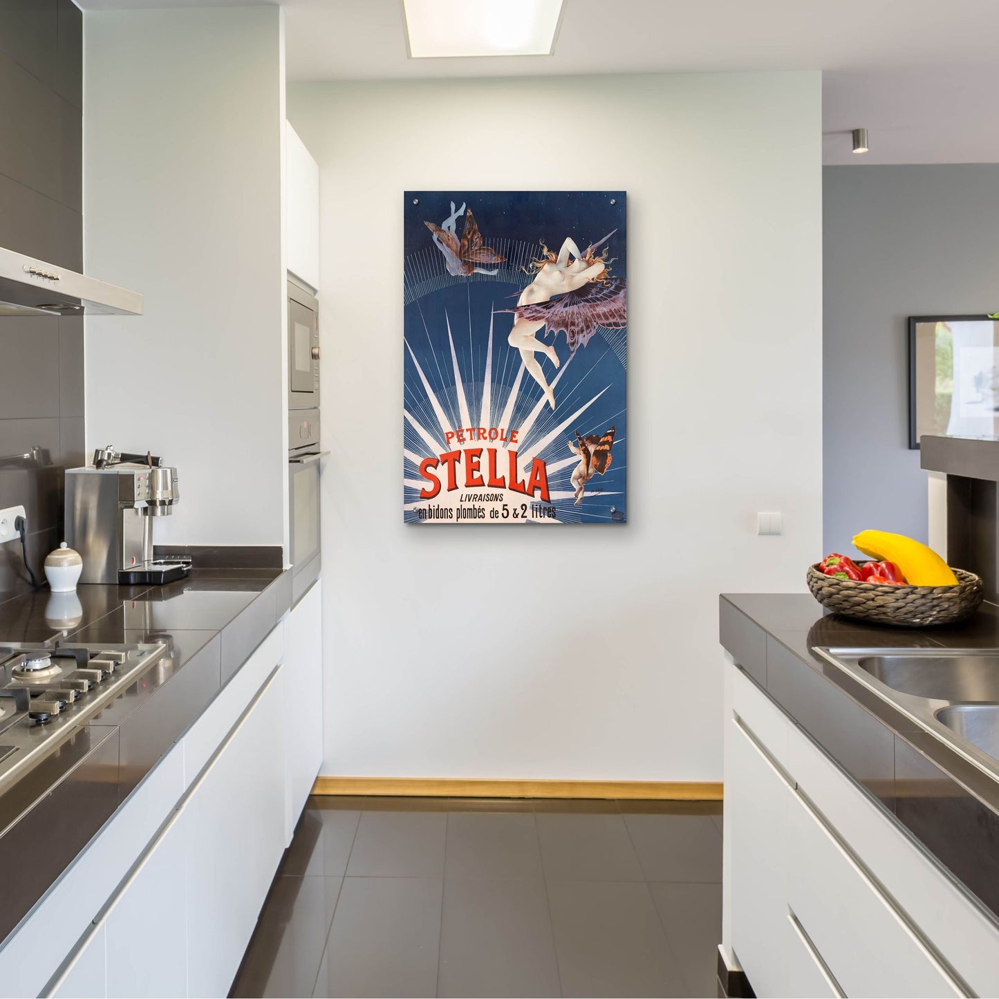 Epic Art 'Petrole Stella' by Gray, Acrylic Glass Wall Art,24x36