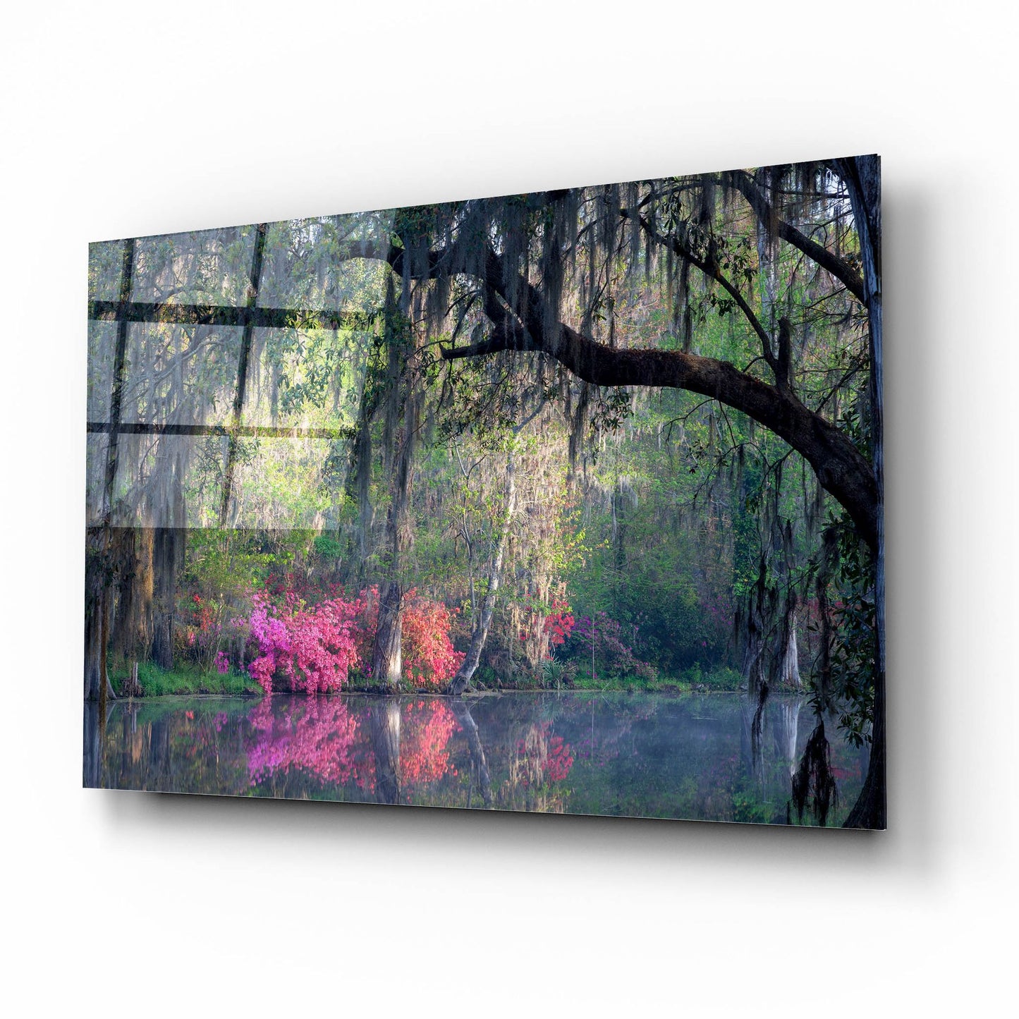 Epic Art 'Morning Serenity' by H.J. Herrera, Acrylic Glass Wall Art,16x12