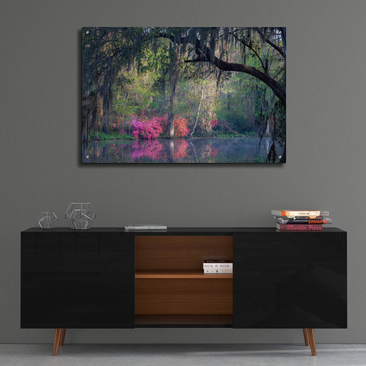 Epic Art 'Morning Serenity' by H.J. Herrera, Acrylic Glass Wall Art,36x24